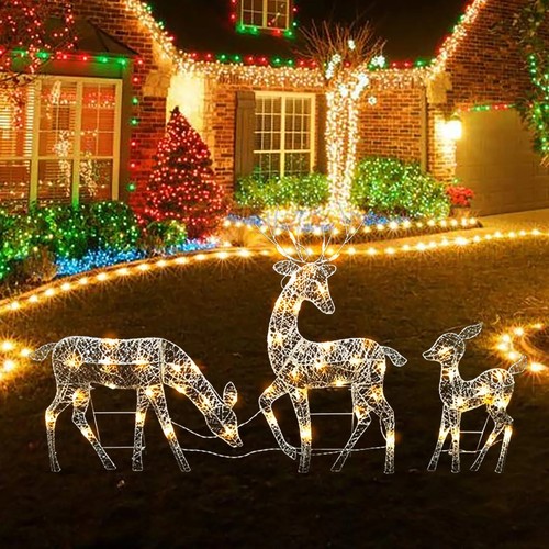 Lighted christmas decoration - lighted,