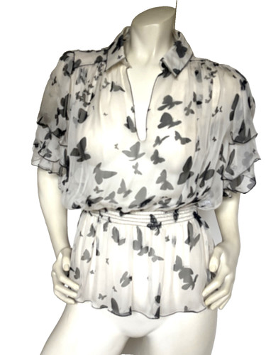 Dolce gabbanas sheer silk - dolce,