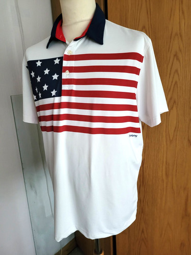 Chaps golf shirt mens large - shirt,