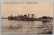 BELGIAN CONGO The Torpedo Boat 'Netta' Postcard