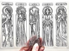 Large Clear Stamps BOOKMARK