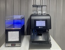 Evoca Kalea Plus Commercial Coffee Machine With Vitrifrigo with Milk Chiller
