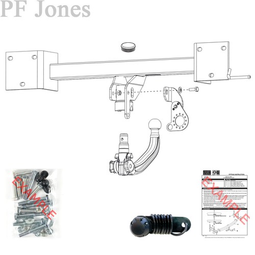 Oris towbar for bmw series - for,