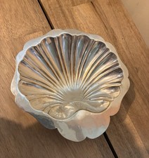 Scallop Seashell Silver Plated