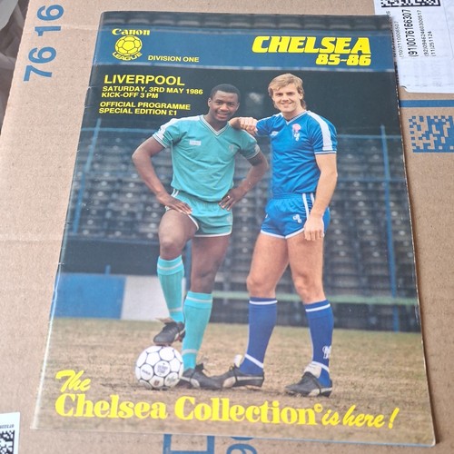 1986 chelsea v liverpool - v,