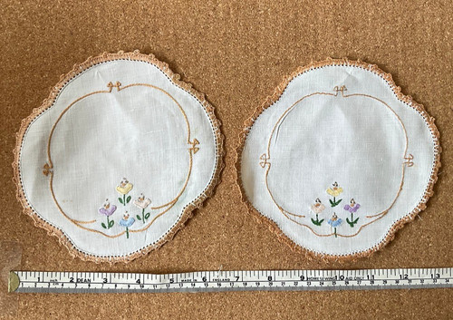 Pair vintage handmade - vintage,