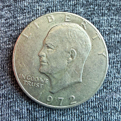 1972 eisenhower 1 - eisenhower, $1