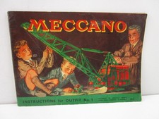 Vintage Meccano Instructions