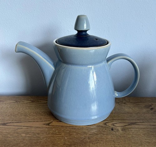 Denby blue jetty teapot - blue,