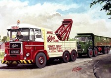 Mobile Foden Recovery Crane