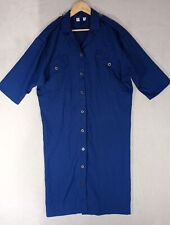 House of Fraser Exclusive Dress 12/14 Womens Retro Vintage Blue UK Made