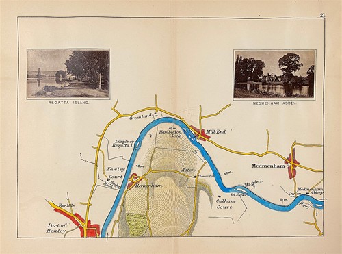 Map berkshire river thames - berkshire,