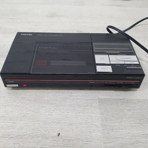 Retro toshiba compact disc - toshiba, cd