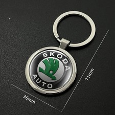 Skoda Metal Keychain Keyring