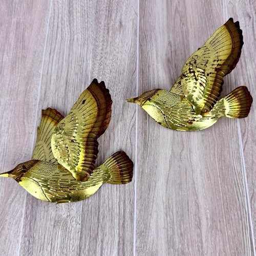 Vintage flying ducks - ducks, geese