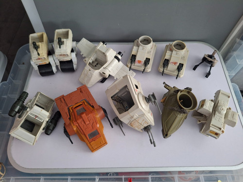 Vintage star wars vehicles - star, /