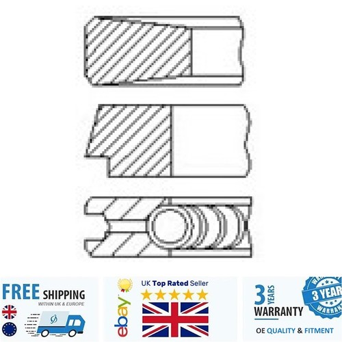 Piston ring kit - kit, for