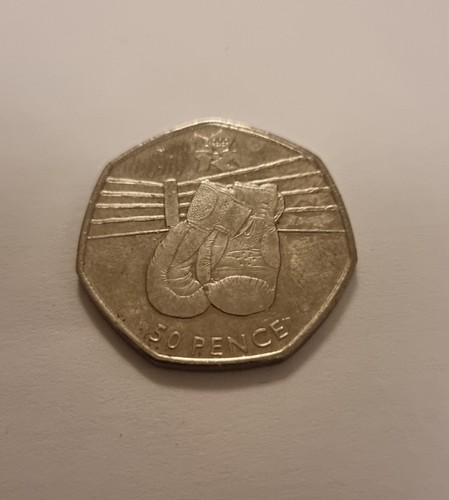 2011 olympic boxing glove 50p - olympic,