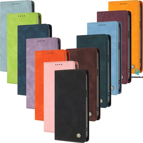 Skin feel magnetic wallet - feel, case