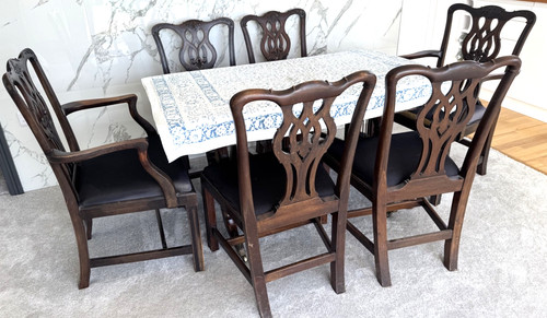 Antique 19th set 6 - set,