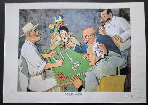 Iconic cuba ww2 dominoes - cuba,