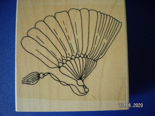 Lovely wooden backed rubber - wooden,