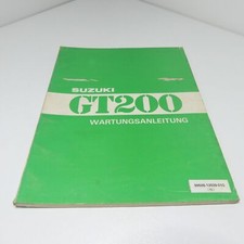 Suzuki GT 200 Workshop Manual