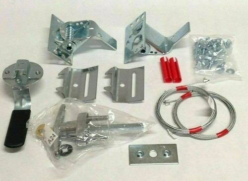 Double garage door locking - garage,