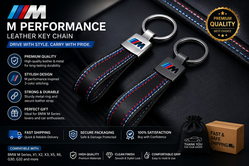 Luxury black leather sport - m,