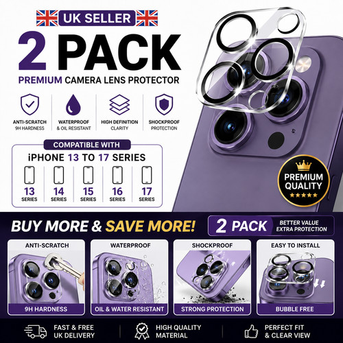 Pack tempered glass camera - pack,