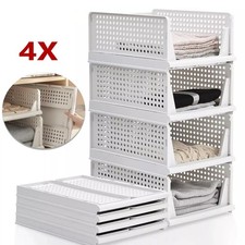 4PC Stackable Wardrobe