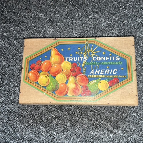 Vintage wooden french sweet - vintage,