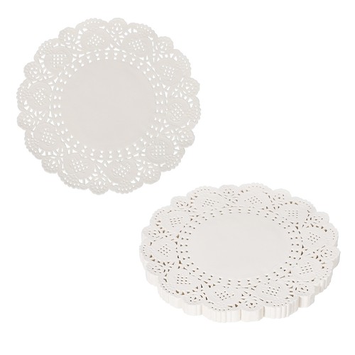 Paper doilies round - paper,