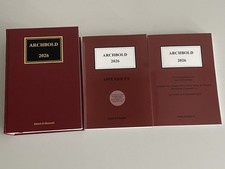 Archbold 2026 Criminal Pleading Evidence & Practice - Sweet & Maxwell - Set of 3