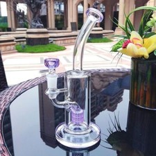 Purple 8.5'' Matrix Glass Bong
