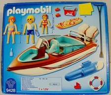 Playmobil Family Holiday Speedboat with Underwater Motor 9428
