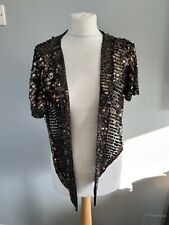 Bronze Sequin bolero Shrug