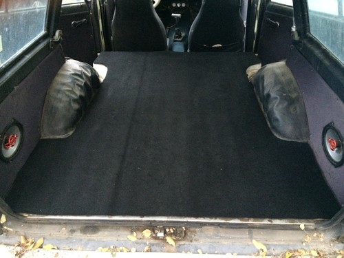 Datsun 510 wagon trunk carpet - 510,