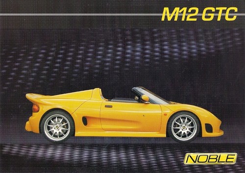 Noble m12 gtc 2003 market - m12,