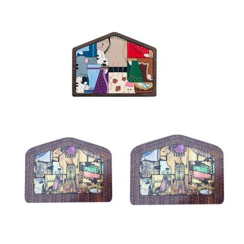 Intricate nativity scene - nativity,