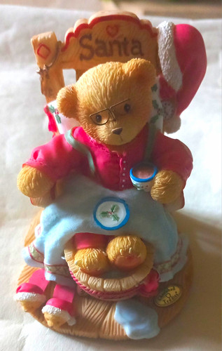 Cherished teddies santa a - cherished,
