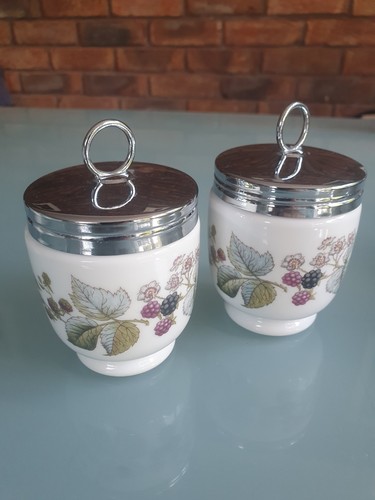 Pair royal worcester egg - pair,