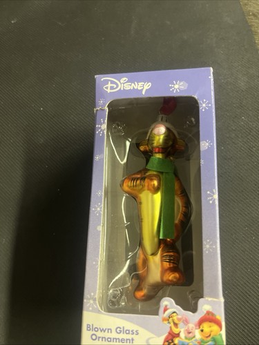 Disney tigger blown glass - disney,