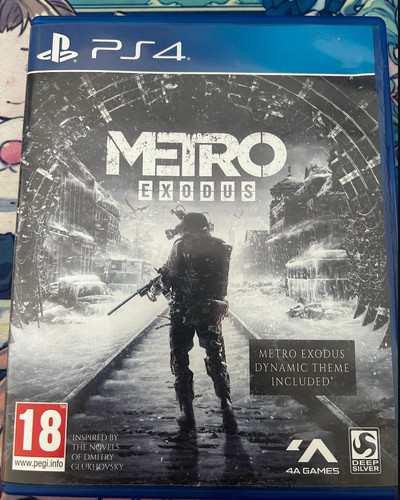Metro exodus playstation 4 - metro,