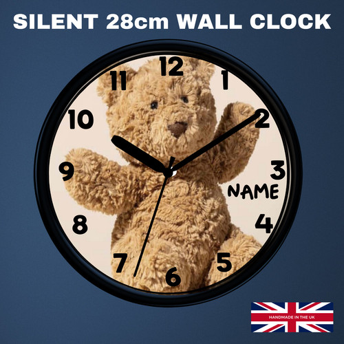 Teddy bear personalised wall - teddy,