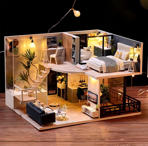 Diy miniature building - miniature,