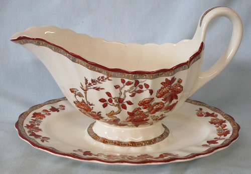 Spode 959 rust indian - rust,