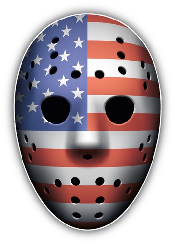 Usa flag ice hockey - usa,