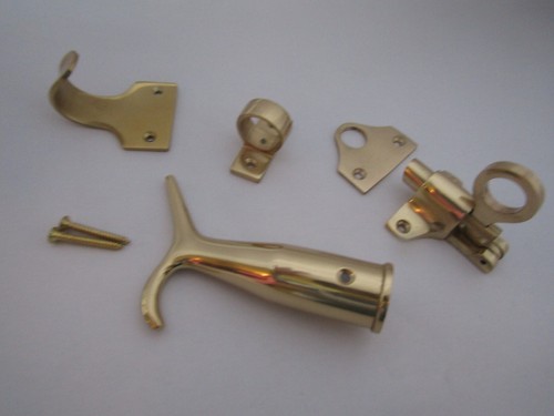 Solid brass victorian vintage - brass,