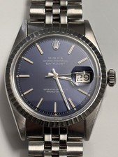 Rolex Datejust 1603 Blue Pie